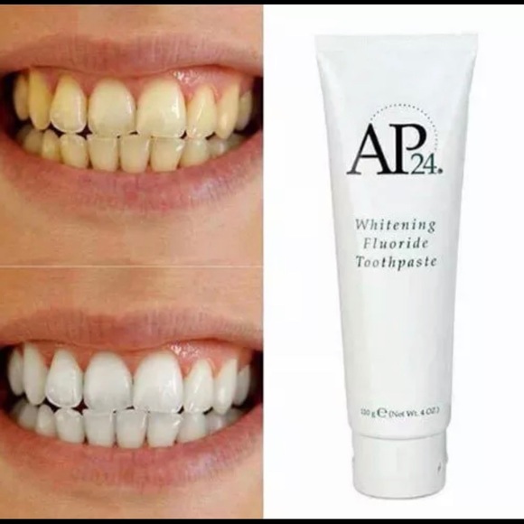 New-Three (3)Nuskin Ap24 Whitening Fluoride Toothpaste - Picture 3 of 17